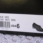 Melissa  Womens 6 White Brown Mid Pump Shoes Photo 9