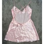 Victoria's Secret Women’s Victoria Secret Satin Pink Slip Dress Gown. Size LARGE Photo 1