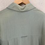 Vince Green Boxy Button Blouse Photo 7