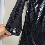 Elegant Black Sequin Dress Size XL Photo 3