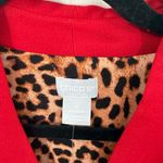 Chico's Chico’s Women’s 1 Red Wild Poppy Polished Vneck Dress New Photo 1