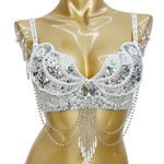 Bedazzled Rave Set Silver Size XS Photo 0