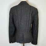 Tribal | Gray Wool Blend Blazer Jacket Single Button Closure Women’s Size 6 Photo 3