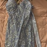 bella divine blue hoco dress Photo 0