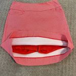 Swing Control Coral & White Mod Geometric Golf Skort 4 Size 24 Photo 6