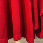 Source Unknown RED WRAP WITH RUFFLE HEM SOFT AND WARM OVERSIZED FITS ALL NO MATERIAL TAGS Photo 6