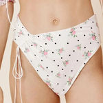 For Love & Lemons  Cindy Ruched Swim Bottom Sz‎ XS Photo 0