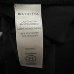 Athleta Paperbag Waist Shorts Black Size 8 | Lightweight Stretch Athletic Casual Photo 5