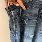 Black Orchid BLACK ORCHARD | Skinny Overall in Die Another Day Sz 27 Photo 3