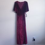 Baltic Born  Meghan Velvet Wrap Maxi Dress New Without Tags Photo 2
