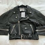 Pistola  Tracy Faux Leather Moto Jacket Photo 4