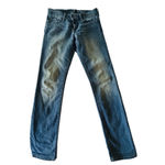 Gap Women's Blue REAL Straight FIT Jeans Size 6 L 28 Photo 1