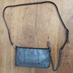 Coach  Kylie Metallic Silver Crossbody Mini Purse Photo 0