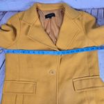 Talbots  Wool Blend One Button Blazer‎ Jacket in English Mustard 6 Photo 5