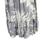 KIWI‎ + PUNCH Miami Women's Floral Babydoll Dress Size M Blue White Tiered Size M Photo 2