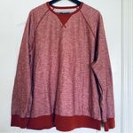 Free People MOSSIMO Boyfriend Crewneck Pullover Sweater Shirt/Top - Heather Red | Size: XL Photo 2
