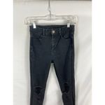 American Eagle  The Dream Jean Distressed Curvy Super Hi Rise Jegging Size 0 R Photo 2