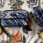 Vera Bradley Blue Wallet Wristlet Photo 0