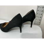 A New Day Womans  Size 7.5 Black Slip On Pointed Toe Stiletto Pumps Photo 3