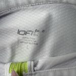 JoFit Womens Golf Jacquard Raglan Pull Over Size Large White Green Blue Photo 1