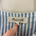 Madewell Tie-Strap Overalls in Railroad Stripe Photo 4