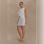 Meshki  Oria White Chiffon Mini Dress NWT Photo 2