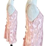 Vintage 70s Undercover Wear Pink Chemise Slip Dress Size Medium Bows Coquette Photo 2