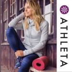 Athleta Chaturanga Admiral Stripe 7/8 Legging Photo 2