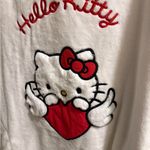 Women’s White oversized hello kitty wearable blanket hoodie size M/L Size L Photo 2
