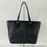 Michael Kors Jet Set Travel Black Top Zip Tote Bag Photo 3