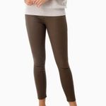 frame denim  Le High Skinny Jeans in Coated Military Size 27 Photo 1