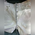 J.Crew NEW 10” Women’s Vintage Straight Button Fly White Jeans Size 33 Photo 6