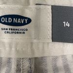 Old Navy  grey/white striped button shorts Photo 4
