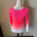 Lilly Pulitzer Jody Sweater Pink White Ombre Womens Size Small Photo 3