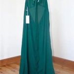 Reformation 1HR SALE ⚡ Evalina Dress (Emerald) Photo 3