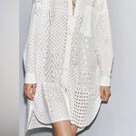 ZARA ZW collection  embroidered eyelet dress Photo 2