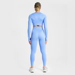 AYBL  Balance V2 Seamless Leggings In Chambray Blue Photo 5