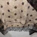 Hem & Thread Black Polka Dot Shift Dress Size Large Photo 3