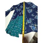 The Pioneer Woman Floral Open Front Sheer Kimono Duster Top XXL Blue Size 2X Photo 8