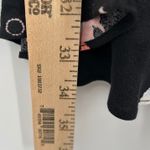 Free People NWT Sunshadows Washed Black Floral Print Mini Dress Cold Shoulder Photo 9