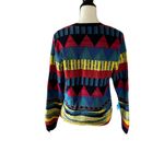 ASOS Multi-Color Crewneck Sweater | EUC | S Photo 3