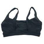Aerie  Bikini Top Scoop Neck Removable Cups Black M Photo 1