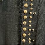 Magaschoni  Cotton blend knit open front Cardigan studded detail sleeveless XL Photo 4