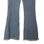 Cello striped high rise skinny flare denim belll bottom jeans size 31 Photo 3