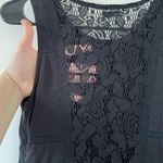 American Eagle Black Lace Mini Dress Photo 1