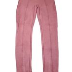 Spanx READ Faux Suede Leggings Rich Rose Pink Size Small Petite Pull On Photo 1