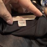 Victoria's Secret Vintage  Black Satin Lace Slip Dress Open Back XS Y2K Photo 5