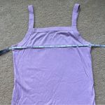 Old Navy  Women’s Orchid Pink Basic Slim Fit Ribbed Tank Top - M - EUC - Stretch Photo 5