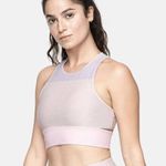 Outdoor Voices Tri-Tone Slashback Crop Top | Size M Photo 0