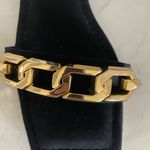 Good American New in Box! Ankle Strap
Sandals Square Toe Chunky Gold Chain Photo 3